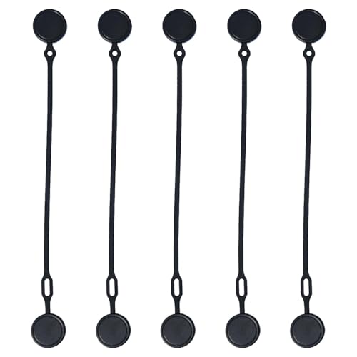 Magnetische Kabelbinder, Kabelbaumgurt – elektronische Magnet-Kabelbinder, 5 Stück | Elektronischer Kabel-Organizer zum Befestigen von multifunktionalem Silikon von Lunaobrik