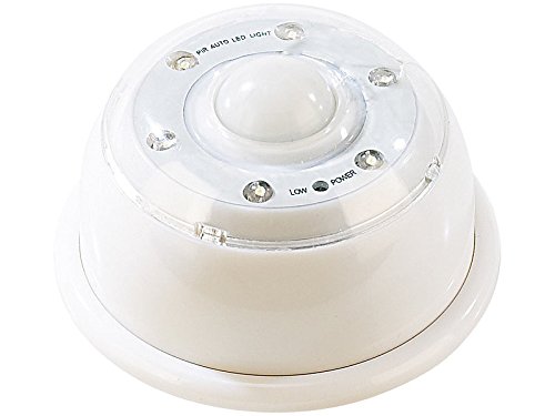 Lunartec Bewegungsmelder Licht: LED Innen- & Außenlicht mit PIR-Sensor & Magnethalterung, IP44, 100 lm (Lampe mit Bewegungsmeldern) von Lunartec