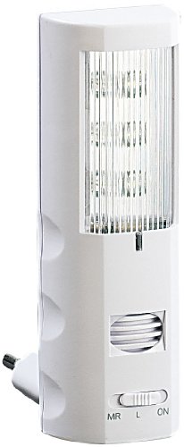Lunartec LED Mückenstecker: Steckdosen-Nachtlicht mit Mückenstecker, bis 15 m² (LED-Nachtlicht Steckdose, Steckdosenlampen LED, Anti Mücken) von Lunartec