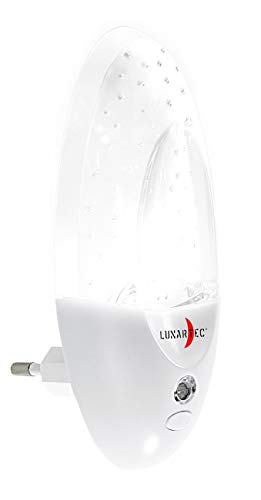 Lunartec Baby Nachtlicht: LED-Nachtlicht mit Regenbogen-Effekt und Dämmerungssensor (Steckdose Farbwechsel, LED-Projektor-Lampe, Steckdosen Kinder) von Lunartec