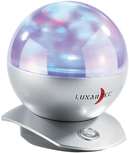 Lunartec Lichtprojektor: Laser-Kugel-Lampe mit Polarlicht-Effekten (Polarlaser, Nordlicht Projektor, Polarlichter für Zuhause) von Lunartec