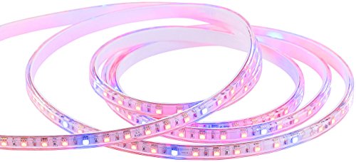 Lunartec Pflanzenlicht: LED-Pflanzen-Wachstums-Streifen, 150 rote & 30 blaue LEDs, 3m, kürzbar (Pflanzenlicht LED Streifen, LED Band Pflanzenlicht, Strips Pflanzenlampe) von Lunartec