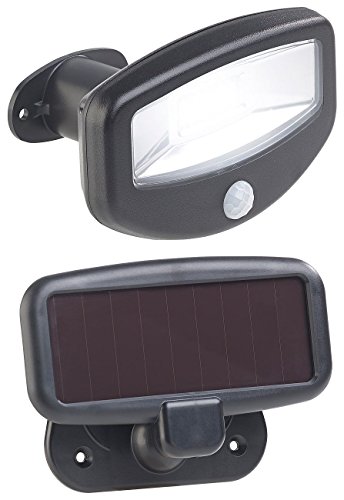 Lunartec Solar-LED-Strahler, PIR-Bewegungssensor, 16 LEDs, 100 lm, 1,2 W, IP44 von Lunartec