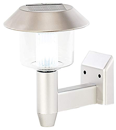 Lunartec Wandsolarleuchten: Solar-LED-Wandleuchte WL-101, 1,2 Lumen, 0,9 Watt (Solar LED-Leuchten, Solar-aussen-Wand-Leuchte, Wandlampe) Lunartec Wandsolarleuchten: Solar-LED-Wandleuchte WL-101, 1,2 Lumen, 0,9 Watt (Solar LED-Leuchten, Solar-aussen-Wand-Leuchte, Wandlampe) von Lunartec