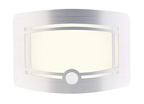 Lunartec Wandlampe ohne Strom: 2-stufige Batterie-LED-Wandleuchte, Bewegungs- & Lichtsensor, 40 lm (Wandleuchte ohne Stromanschluss, ohne Strom, Aussenleuchte) von Lunartec