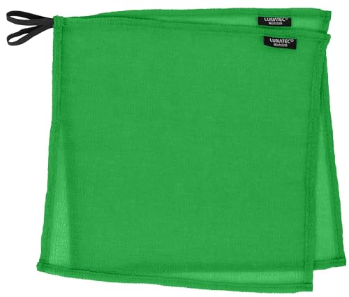 Lunatec Selbstreinigender Reise-Waschlappen. Geruchsfrei, Fitnessstudio, Wohnmobile und Bootfahren. Ergänzt jedes Reisehandtuch. (2er-Pack) von Lunatec