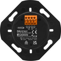 Lunatone Dreh- und Tastenknopf DALI-2 ROT NFC CH PS – 86459822-NFC-CH-PS von Lunatone Industrielle Elektronik GmbH