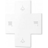 Lunatone Zubehör DALI Switch Cross Bedienkreuz Dimmen und Jalousie - 86459793-Z03 von Lunatone Industrielle Elektronik GmbH