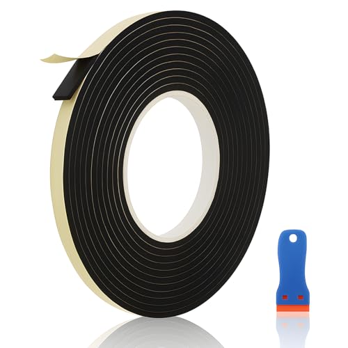 Ceranfeld Dichtungsband Selbstklebend 5m x 10mm x 3mm, Hitzebeständiges Montageband für Kochfeld, Dichtband für Elektroherd, Ceranfeld und Induktionskochfeld, mit Schaber, einfache Anwendung Ceranfeld Dichtungsband Selbstklebend 5m x 10mm x 3mm, Hitzebeständiges Montageband für Kochfeld, Dichtband für Elektroherd, Ceranfeld und Induktionskochfeld, mit Schaber, einfache Anwendung von Lunpoem