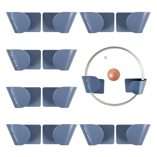 Lunyloer Topfdeckelhalter Deckelhalter Wand, 6 Paare Selbstklebender Deckelhalter Selbstklebend Halterungen-Set Pfannendeckel Halterung Wandmontage für Hause Küche Schranktür Grün Lunyloer Topfdeckelhalter Deckelhalter Wand, 6 Paare Selbstklebender Deckelhalter Selbstklebend Halterungen-Set Pfannendeckel Halterung Wandmontage für Hause Küche Schranktür Grün von Lunyloer