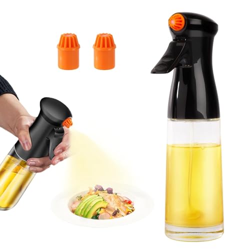 Lunyloer öLsprüHer Zum Kochen, öL SprüHflasche, öLspray Zum Kochen, ölsprüher für speiseöl Oil Sprayer SprüHflasche FüR SpeiseöL FüR Kochen HeißLuftfritteuse Salat Grill (21×9cm) von Lunyloer