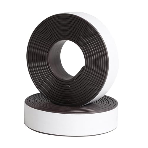 Magnetstreifen Selbstklebend, 2 Rollen A+ B Magnetband selbstklebend Stark 20mm x 2m, Klebemagnete Starke für Magnete Schilder Piktogramme Präsentationsmaterial Whiteboard (Schwarz) Magnetstreifen Selbstklebend, 2 Rollen A+ B Magnetband selbstklebend Stark 20mm x 2m, Klebemagnete Starke für Magnete Schilder Piktogramme Präsentationsmaterial Whiteboard (Schwarz) von Lunyloer
