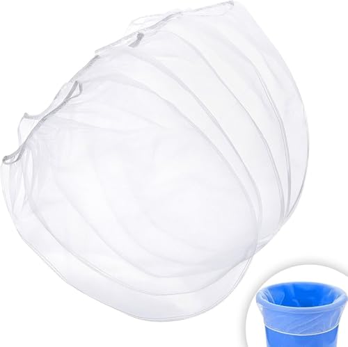 5 Stück Weiße Feine Netz-Siebbeutel, 5 Gallonen Farbsiebbeutel, Wiederverwendbar, Farbsiebbeutel Elastische Öffnung Siebbeutel, Farbfilterbeutel für die Filtration von Flüssigkeiten wie Farbe(50x40cm) 5 Stück Weiße Feine Netz-Siebbeutel, 5 Gallonen Farbsiebbeutel, Wiederverwendbar, Farbsiebbeutel Elastische Öffnung Siebbeutel, Farbfilterbeutel für die Filtration von Flüssigkeiten wie Farbe(50x40cm) von Lunza