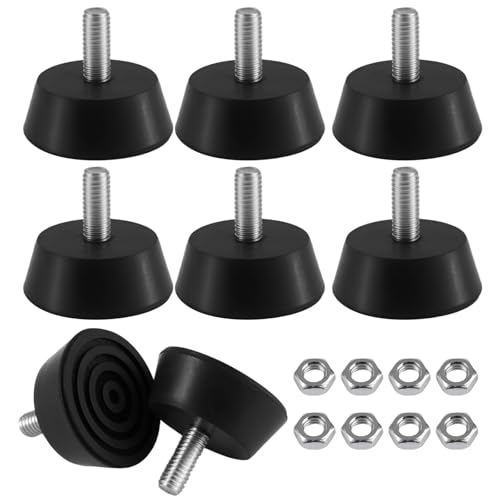 8 Stück Gummifüße Schraubbar Gummipuffer M6 X 32.3 mm Stellfüße Verstellbare Möbelfüße,mit Sechskantmutter Geliefert,Stuhlgleiter mit Gewinde m6, für MöbelStühle Tische,Sofas,Haushaltsgeräte,Vitrinen 8 Stück Gummifüße Schraubbar Gummipuffer M6 X 32.3 mm Stellfüße Verstellbare Möbelfüße,mit Sechskantmutter Geliefert,Stuhlgleiter mit Gewinde m6, für MöbelStühle Tische,Sofas,Haushaltsgeräte,Vitrinen von Lunza