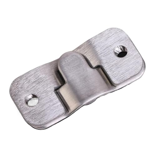 10 Stück Verriegelungs-Hängeschnalle, Unterputz-Halterung, Möbelverbinder, Wand-Bilderrahmen-Aufhänger, Display-Fotorahmen-Haken für die Leinwand oder Bilder mit Schrauben(S) von LuoAXINN