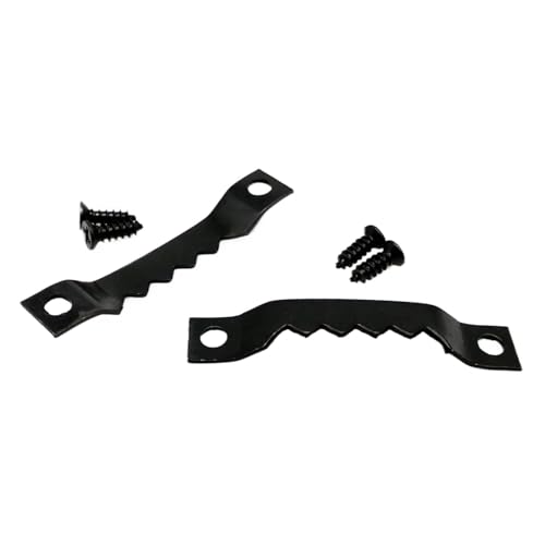 50-teiliges kleines Sägezahn-Bildaufhänger-Set, Leinwand-Aufhängeset, Aufhängehaken mit Schraube for Heimdekoration, Fotomalerei, Kunsthandwerk für die Leinwand oder Bilder mit Schrauben(50pcs Black) 50-teiliges kleines Sägezahn-Bildaufhänger-Set, Leinwand-Aufhängeset, Aufhängehaken mit Schraube for Heimdekoration, Fotomalerei, Kunsthandwerk für die Leinwand oder Bilder mit Schrauben(50pcs Black) von LuoAXINN