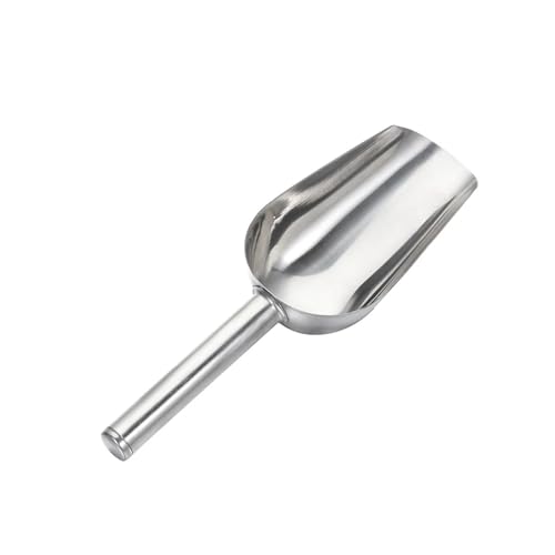 8 zoll Edelstahl Eis Schaber Lebensmittel Buffet Candy Bar Scoops Schaufel Küche für Eiswürfel, Mehl, Bonbons(Ice shovel) von LuoAXINN
