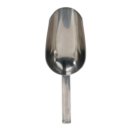 Aluminium Legierung Bar Candy Scoop Schaufel Runde Pub Hause Eiswürfel Spice Cand für Eiswürfel, Mehl, Bonbons(11 inch) von LuoAXINN