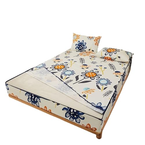 Bedruckter, wasserdichter Matratzenbezug mit Reißverschluss, Spannbettlaken for Queen-Size-Betten, 6 Seiten abnehmbar, inklusive Matratzenschoner zur Verwendung in Matratzen(Color 7,160X200X25cm 1Pc) Bedruckter, wasserdichter Matratzenbezug mit Reißverschluss, Spannbettlaken for Queen-Size-Betten, 6 Seiten abnehmbar, inklusive Matratzenschoner zur Verwendung in Matratzen(Color 7,160X200X25cm 1Pc) von LuoAXINN