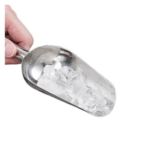 Edelstahl Eiswürfel Scoop Bar Buffet Party Küche Gewürz Candy Mehl Nuss Löffel Trockenen Waren für Eiswürfel, Mehl, Bonbons(12 inch) von LuoAXINN