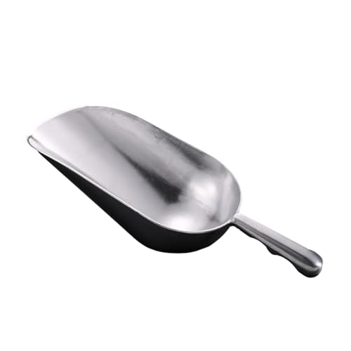 Edelstahl Metall Lebensmittel Schaufeln Multi-Zweck Eiswürfel Schaufel Popcorn Zucker für Eiswürfel, Mehl, Bonbons(Color 4) von LuoAXINN
