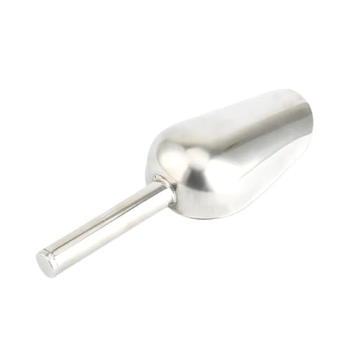 Edelstahl Süße Süßigkeiten Eiskratzer Buffet Bar Lebensmittel Messschaufel Schaufel für Eiswürfel, Mehl, Bonbons(XL) von LuoAXINN