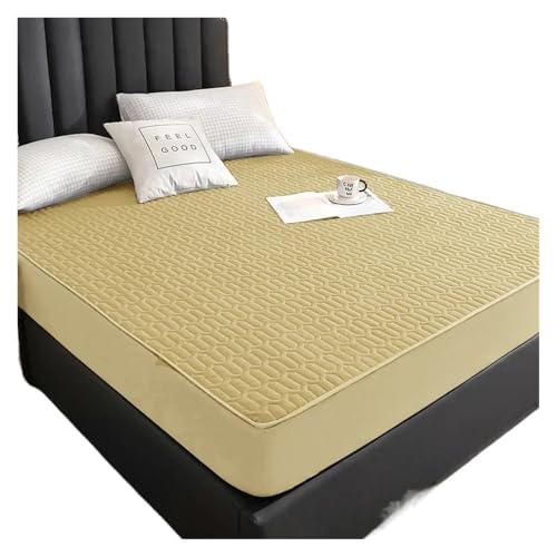 Matratzenschoner Wasserdicht Verdicken Bettbezug Protector Königin König Doppel Spannbettlaken Matratzenbezug Matte zur Verwendung in Matratzen(Color 2,180x200x30cm) von LuoAXINN