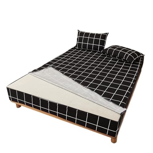 Wasserdichter Matratzenbezug, sechsseitig, All-Inclusive, mit Reißverschluss, abnehmbares Spannbettlaken, atmungsaktive Matratzenschonerunterlage zur Verwendung in Matratzen(Color 1,180X220X25cm 1Pc) Wasserdichter Matratzenbezug, sechsseitig, All-Inclusive, mit Reißverschluss, abnehmbares Spannbettlaken, atmungsaktive Matratzenschonerunterlage zur Verwendung in Matratzen(Color 1,180X220X25cm 1Pc) von LuoAXINN