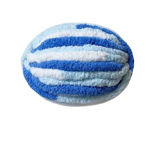 LuoShaiu 250G flauschigen dicken Plüsch Baby warm gestrickte Baumwolle häkeln Garn Decke Schal Dicke Wolle(29-qing xin lan) von LuoShaiu