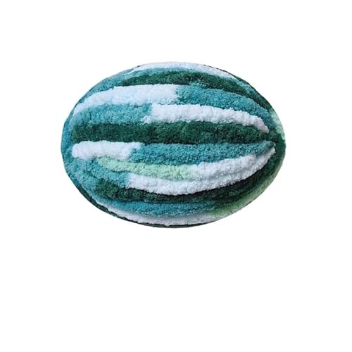 LuoShaiu 250G flauschigen dicken Plüsch Baby warm gestrickte Baumwolle häkeln Garn Decke Schal Dicke Wolle(36-yun hai) von LuoShaiu