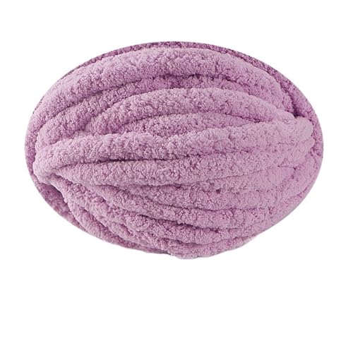LuoShaiu 250G flauschigen dicken Plüsch Baby warm gestrickte Baumwolle häkeln Garn Decke Schal Dicke Wolle(7-xiang yu zi) von LuoShaiu