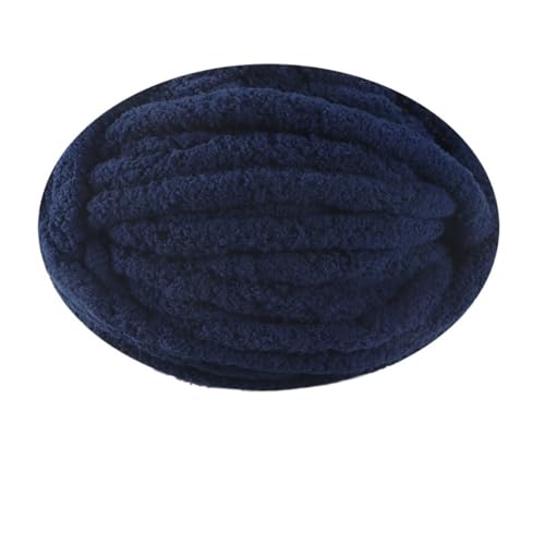 LuoShaiu 250G flauschigen dicken Plüsch Baby warme gestrickte Baumwolle häkeln Garn DIY Decke Schal Dicke Wolle(19-zang lan) von LuoShaiu