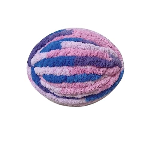LuoShaiu 250G flauschigen dicken Plüsch Baby warme gestrickte Baumwolle häkeln Garn DIY Decke Schal Dicke Wolle(34-lan mei) von LuoShaiu