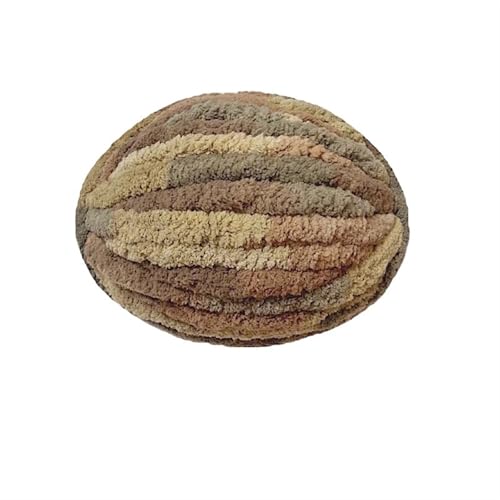LuoShaiu 250G flauschigen dicken Plüsch Baby warme gestrickte Baumwolle häkeln Garn DIY Decke Schal Dicke Wolle(35-bu ding) von LuoShaiu