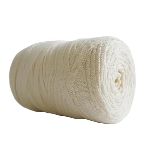LuoShaiu Flat Silk Knitted Fabric Thread, Hollow Yarn Flat Silk, Hand Woven Bag Hook Sandals 250g Dicke Wolle(02-250g) von LuoShaiu