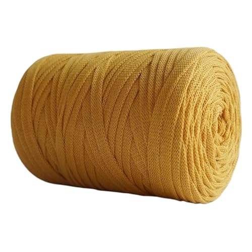 LuoShaiu Flat Silk Knitted Fabric Thread, Hollow Yarn Flat Silk, Hand Woven Bag Hook Sandals 250g Dicke Wolle(12-250g) von LuoShaiu