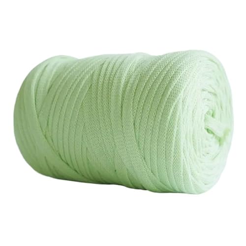LuoShaiu Flat Silk Knitted Fabric Thread, Hollow Yarn Flat Silk, Hand Woven Bag Hook Sandals 250g Dicke Wolle(23-250g) von LuoShaiu