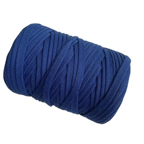 LuoShaiu Flat Silk Knitted Fabric Thread, Hollow Yarn Flat Silk, Hand Woven Bag Hook Sandals 250g Dicke Wolle(40-250g) von LuoShaiu