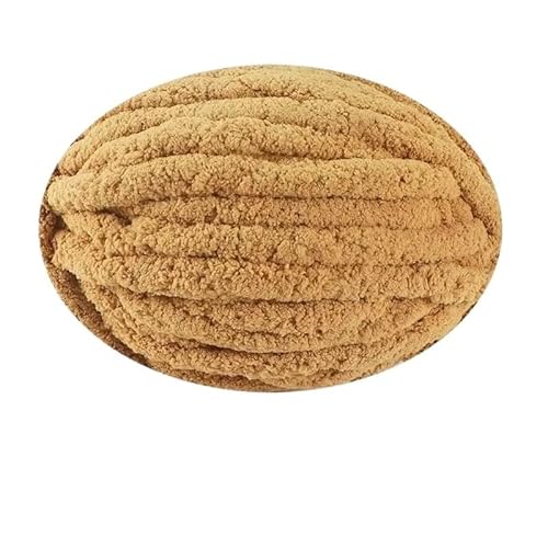 LuoShaiu Handgewebtes Garn, Anfänger-Webgarn for Schals, Kissen, Dicke Wolle(14 khaki) von LuoShaiu
