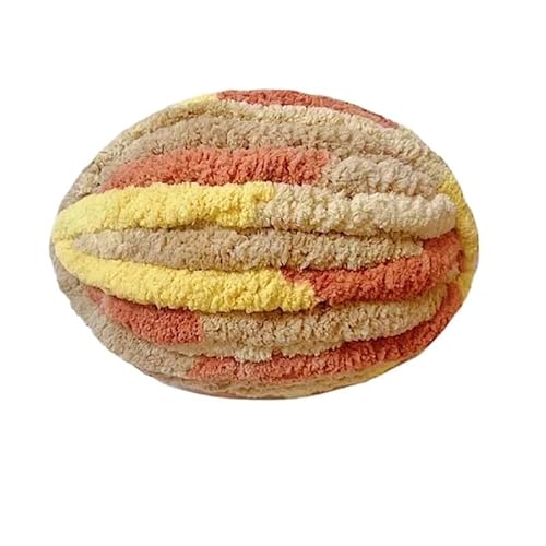 LuoShaiu Handgewebtes Garn, Anfänger-Webgarn for Schals, Kissen, Dicke Wolle(30 grapefruit) von LuoShaiu