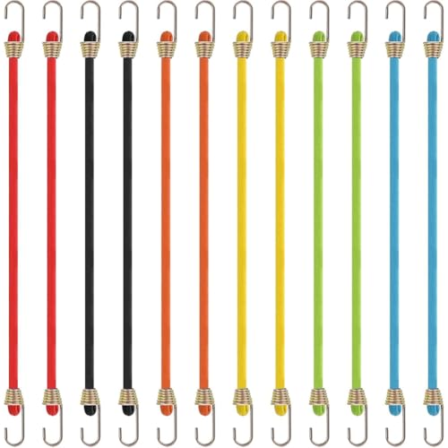 Luobannm 10 - -Verknüpfungsseil mit Haken, Gummigurten, Planen und Zeltspannern zum Anbringen von Luobannm