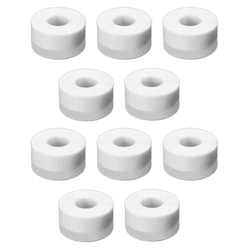 Luobannm 10PCS Überzeugungstürdichtung Wetterstreifen Türdichtungsstreifen 5m/16,4ft Dichtungssticker Dichtungsband für Türzugluft von Luobannm