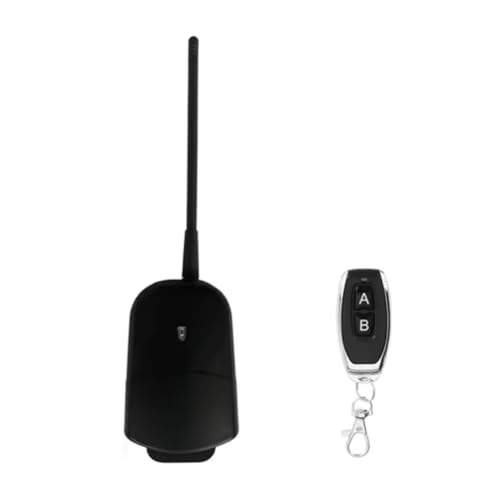 Luobannm 12-24 V AC DC Empfänger Universal Garagentoröffner, 433,92 MHz, Lerncode-Fernbedienung von Luobannm