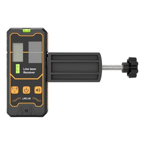 Luobannm 164ft Dual Beam Level Receiver mit Horizontaler Luftblase für Präzise Grüne und Rote Strahlerkennung von Luobannm