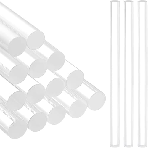 Luobannm 16pcs Acryl -Tonwalze Klares DIY -Polymer -Ton -Werkzeug Klare Platte für DIY -Handgefertigte Formbildung und Bildhauerei von Luobannm