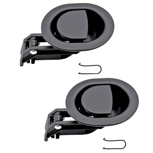 Luobannm 2 Stück Liegesessel-Auslösegriffe Ohne Kabel, Passend für 3mm & 6mm Kabel, Aus Kunststoff, Ersatzteile für Sofa- und Sesselreparatur von Luobannm