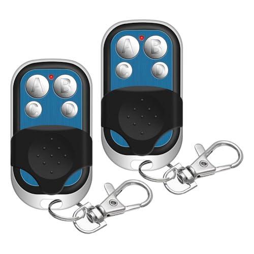 Luobannm 2 Stück Universal-Fernbedienungen für Garagentoröffner für 893LM 373LM 973LM Luobannm 2 Stück Universal-Fernbedienungen für Garagentoröffner für 893LM 373LM 973LM von Luobannm