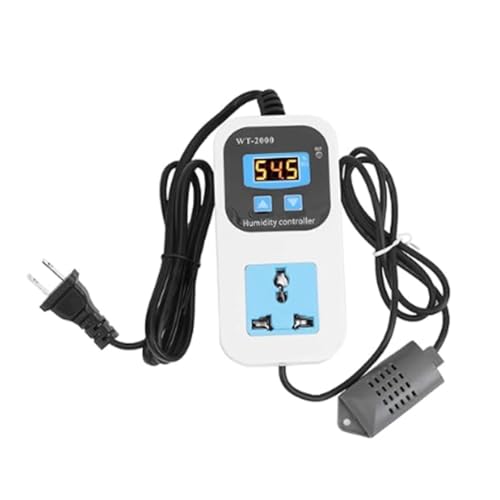 Luobannm -2000 Temperaturregler Intelligenter Temperatur- und Feuchtigkeitsregler für Aquakulturtransport von Luobannm