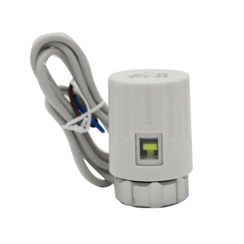 Luobannm 230 V, Normalerweise Offener Stellantriebskopf, M30 X 1,5 mm, Elektrischer TRV-Heizkörper mit Konstanter Temperatur für Fußbodenheizung Luobannm 230 V, Normalerweise Offener Stellantriebskopf, M30 X 1,5 mm, Elektrischer TRV-Heizkörper mit Konstanter Temperatur für Fußbodenheizung von Luobannm