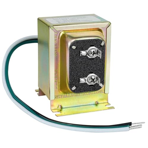 Luobannm 24-Volt AC 40VA-Türklingel-Transformator Verdrahtete Tür-Chime-Netzteil für Mehrere Intelligente Türklingeln, die für Visuelle Türklingeln Geeignet Sind von Luobannm